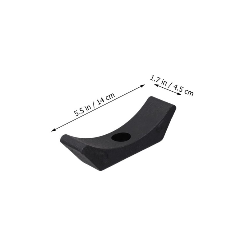 CAXUSD 4Pcs Dumbbell Saddles Durable Plastic Dumbbell Cradles for Replacement