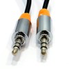kenable PRO METAL Orange 3.5mm Jack Male to Male Stereo