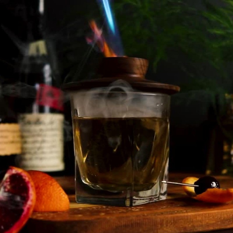 Smokeshow Cocktail Smoker Bundle with Kitchen Torch, Six Flavors of