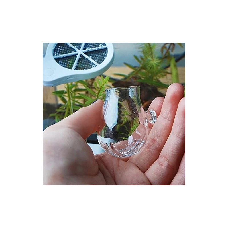 Aquarium Automatic Feeder Red Bug Food Keeper Brine Shrimp Tropical