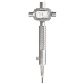 MASUNN Sliver Locksmith Tool Multi Purpose Cylinder Gauge Cam Turner Spindle Turner