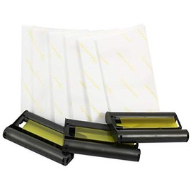 Printing Saver KP-108IN 3 Printer Cartridges & Paper - 108 Sheets - Postcard Size - Compatible for Canon Selphy CP780 CP790 CP800 CP810 CP910 CP1000 CP1200 CP1300