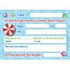 12 Children's Birthday Party Invitations Swimming Pool/Swimming Pool Party/Bright and