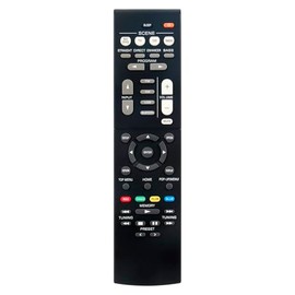 Replace Remote RAV561 ZZ43210 Suits for Yamaha Receiver RX-V385 HTR-3072 HTR3072 RXV385 YHT-4950UBL YHT4950UBL 5.1-Ch 4K Ultra HD AV Receiver