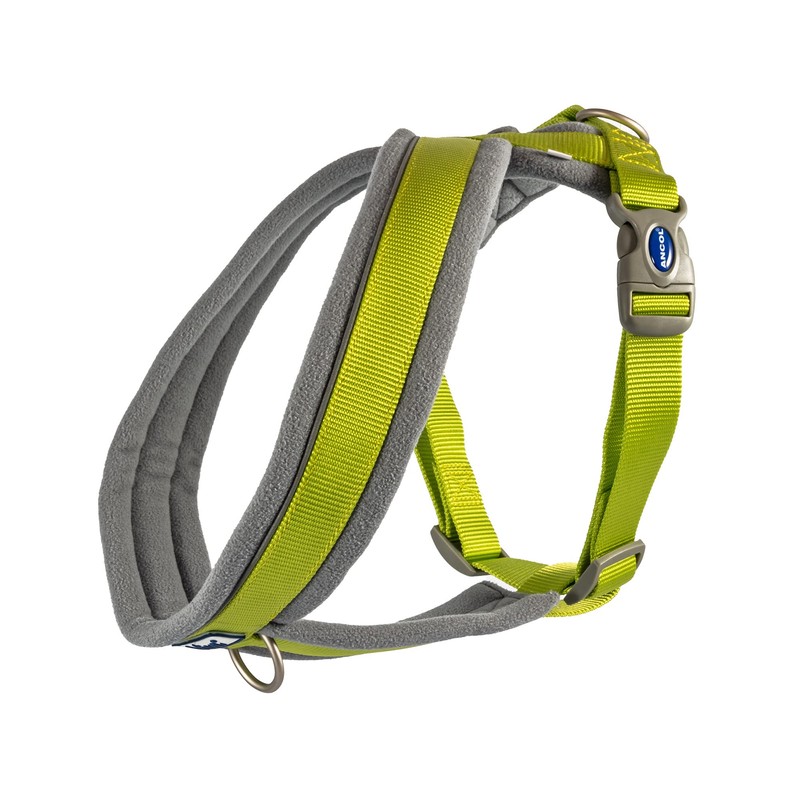 Ancol Viva Padded Harness Lime M 41-53cm