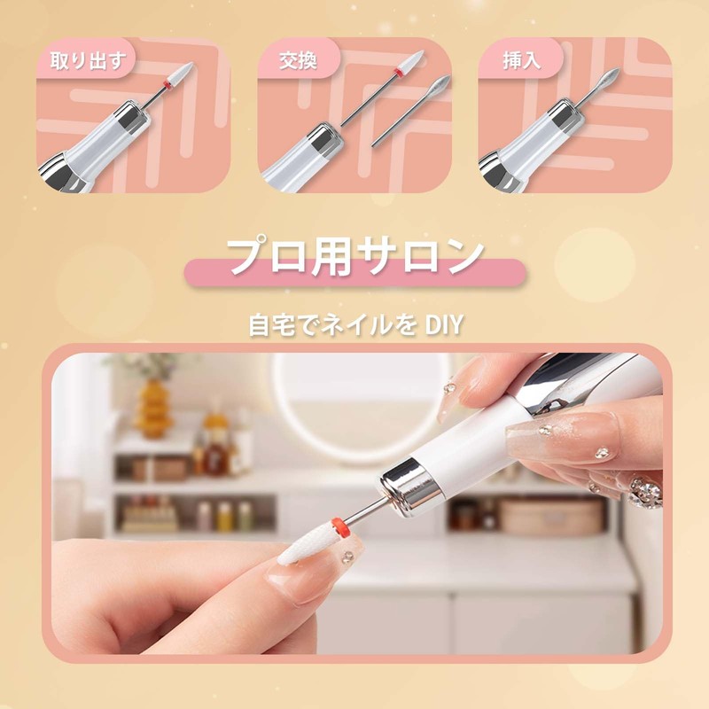 RETILO Electric Nail Machine, Electric Nail Care, Nail Machine Professional