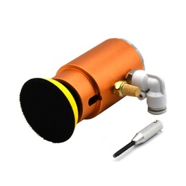 Air Random Orbital Sander Pneumatic Tool For Robot Arm Pneumatic Mini Polisher 3" inch 75mm for Automation System Woodworking DIY Finishing