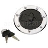 Unbranded Motorcycle Bike Fuel Gas Cap For Kawasaki Ninja 250/250R