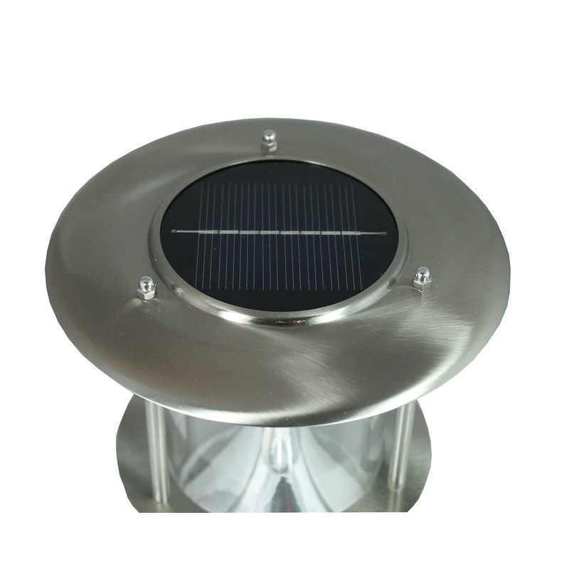 colourliving Stainless Steel Solar Garden Light with 6 LED Solar