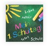 Napkins, Coloured, for School Board, School, 33 cm x 33