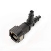 2x LST Fuel Line Connector Quick Coupling 8 mm T-Angle