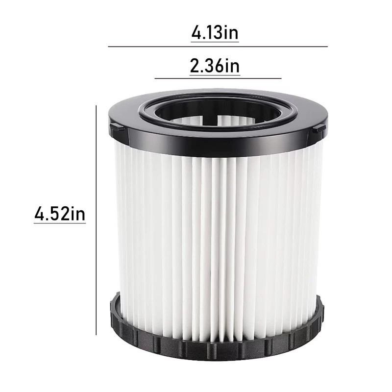 DCV5801H Hepa Replacement Filter Compatible with DeWalt DCV580 DCV581H Wet