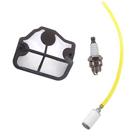 AISEN Air Filter Fuel Line for Husqvarna 36 41 136 136LE 137 137E 141 141LE 142 142E Gas Chainsaw