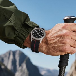 ibenifit Nylon Watch Strap 20mm 22mm, Quick Release Military Elastic Band, Two-Piece Waterproof Replacement Wristband for Men & Women