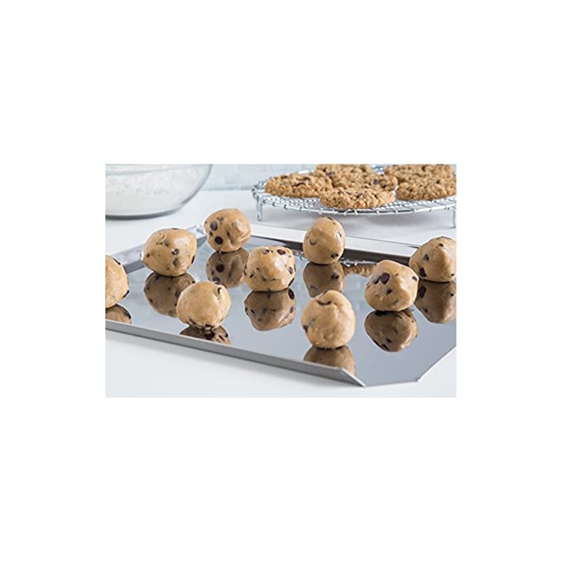 Fox Run Stainless Steel Cookie Sheet, 12x14 Baking Pan