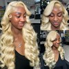 Koiaskral 613 13x6 Lace Front Wig Human Hair Blonde Wig