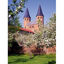 Premium Textile Canvas 30 x 45 cm High Monastery Drüb Corner