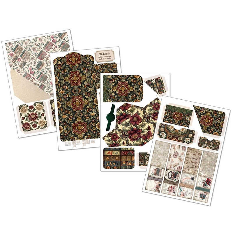 Ciao Bella Book Lovers Junk Journal & Ephemera Book -