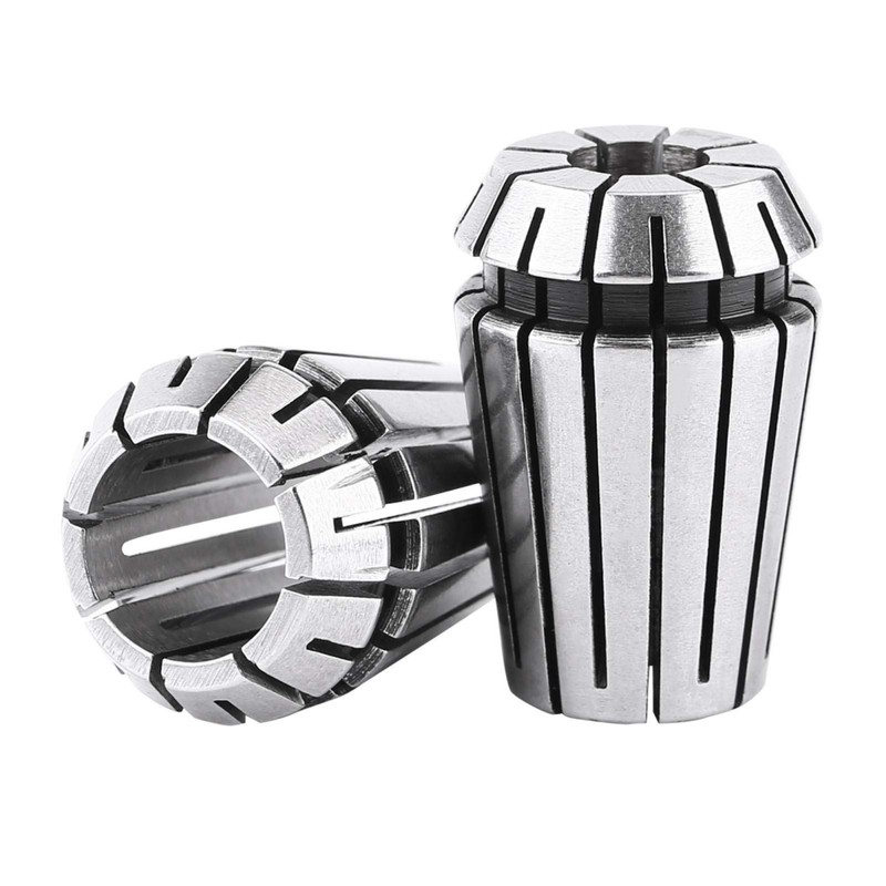10pcs/set ER20 High Precision Spring Steel Collet Set CNC Engraving