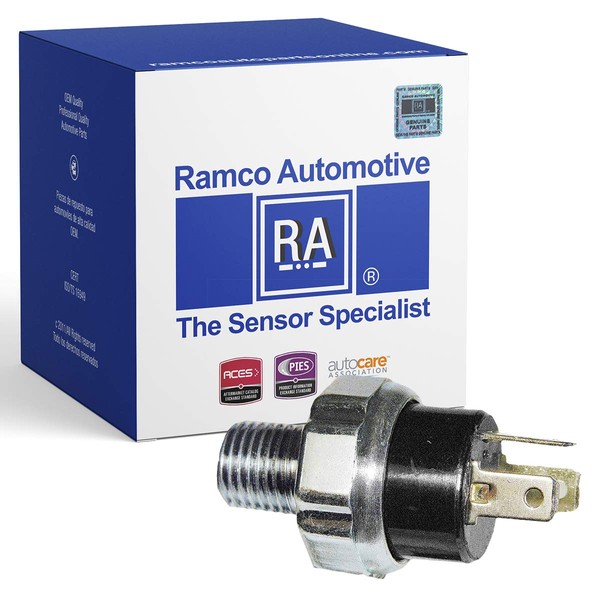 Ramco Automotive, Engine Oil Pressure Switch, Compatible with Wells PS118,