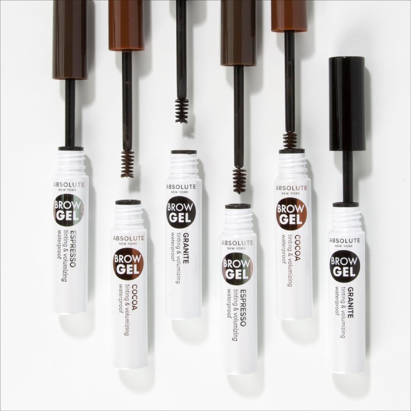 Absolute New York Waterproof Eyebrow Gel for Tinting and Volumizing