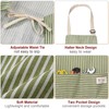sourcing map 2 Pack Kitchen Cooking Aprons 75x68cm Adjustable Bib