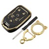 X AUTOHAUX Smart Key Fob Cover Case for GMC Acadia