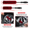 NIKCOSMK Wheel Brush, Wheel & Rim Cleaner Brush, Tire Brush,