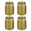 Hyuduo 20 Pieces Self-Tapping Thread Insert, 302 Carbon Steel Galvanised
