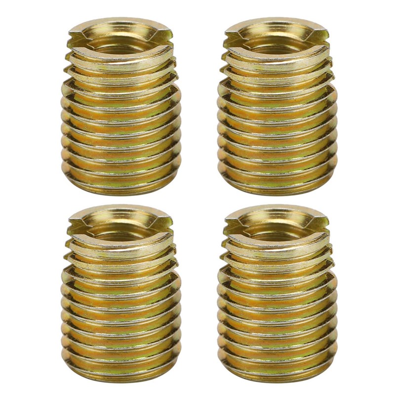 Hyuduo 20 Pieces Self-Tapping Thread Insert, 302 Carbon Steel Galvanised