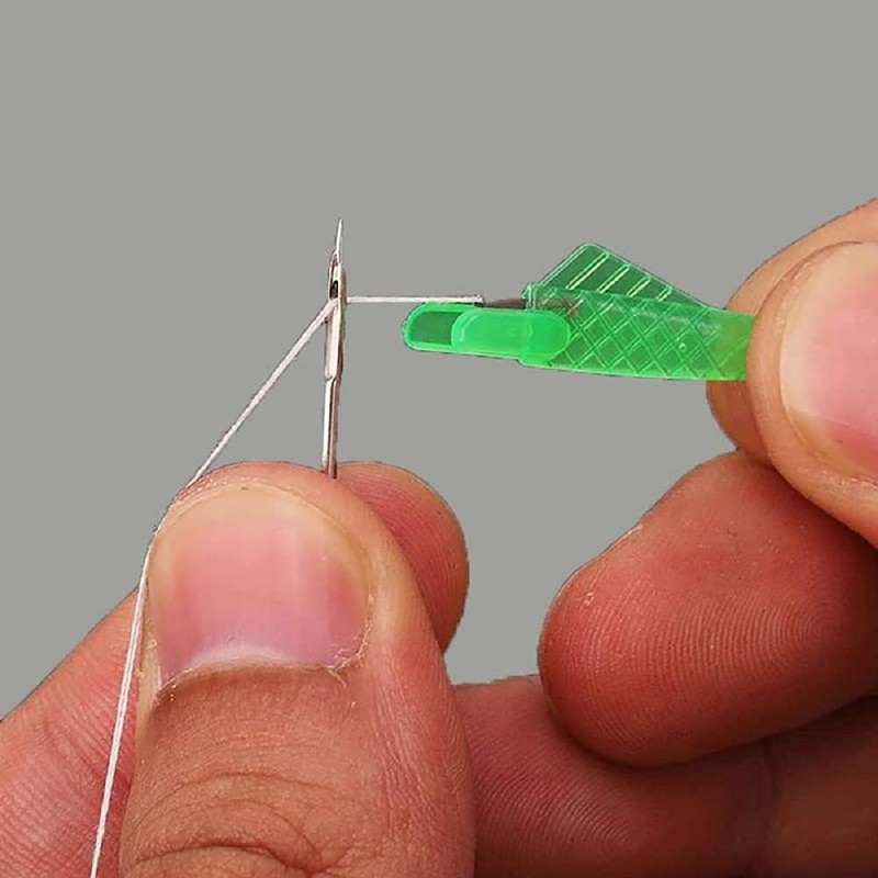 E-SideStep 20PCS Needle Threader for Small Eye Needles Hand Sewing
