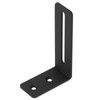eoere 10 PCS 4" Black Adjustable L Corner Brace with