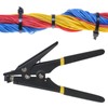 Portable Nylon Cable Tie Gun Adjustable Tension Plastic Zip Tie