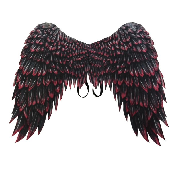 whitefeather 3D Angel Wings-Non-Woven Fabric-with Elastic Straps for Halloween Party