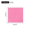 PATIKIL Soft Felt Sheets Fabric Craft Sheets Pink 4 Inch