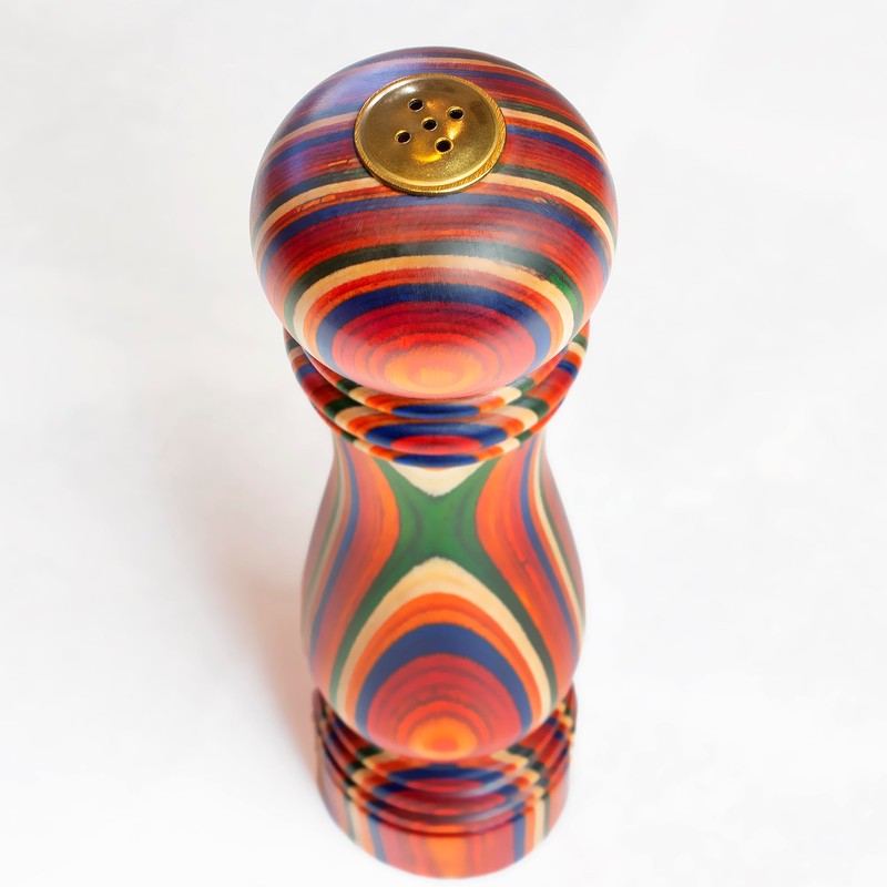 Baltique Marrakesh Collection Refillable Salt Shaker, 8" High