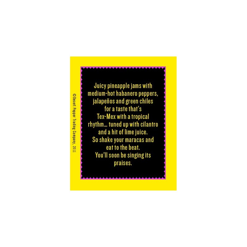 Desert Pepper, Pineapple Medium Salsa, 16Oz