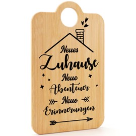 CadeauJoie Housewarming Gifts Home, UV Printed Bamboo Chopping Board, Housewarming Gift, Home, New House Gift for Women, Girlfriend