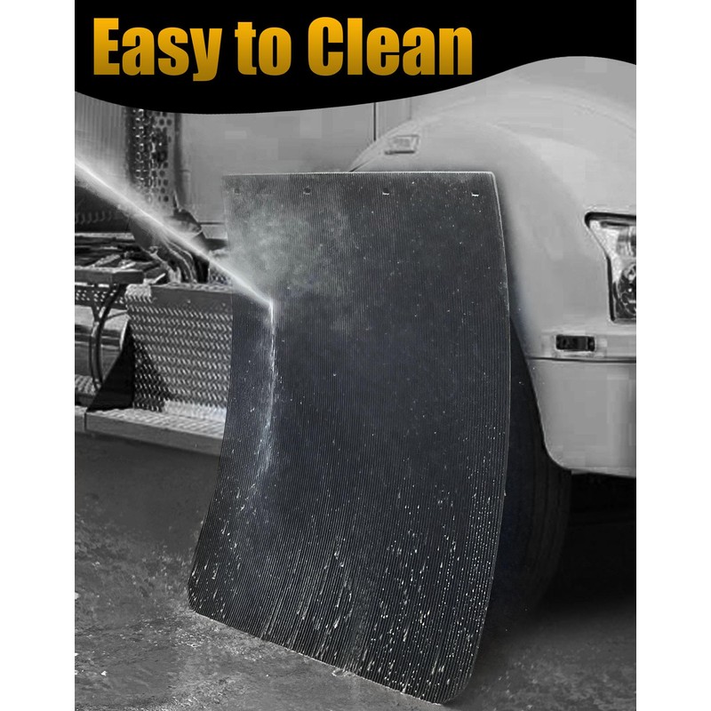 CJEMIX Semi Truck Mud Flaps 24"x30", Universal Heavy Duty Truck
