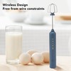 USB Household Stainless Steel Electric Mixer Handheld Small Mixer Wireless