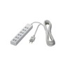 Buffalo BUFFALO BSTAPSG2610WH 2-Pin Power Strip 6-Outlet Lightning Surge Guard