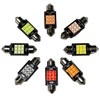 SOCAL-LED LIGHTING 31mm Festoon LED Bulb Canbus Super Bright 3030
