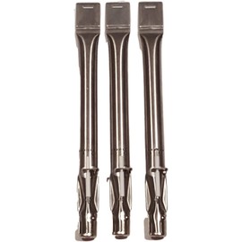 OUTDOOR BAZAAR Set of 3 Stainless Steel Burners with Electrodes for Backyard Grill Model BY14-101-001-05, Revoace Duel Fuel GBC1793W and Other Gas Grill Models