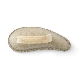 Medline Hammer Toe Crest, Deluxe Suede, Right, Size M, Pack of 3