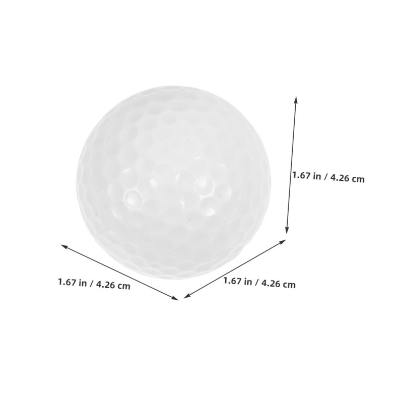 Mikinona 3Pcs Soft Golf Balls for Men and Women Durable