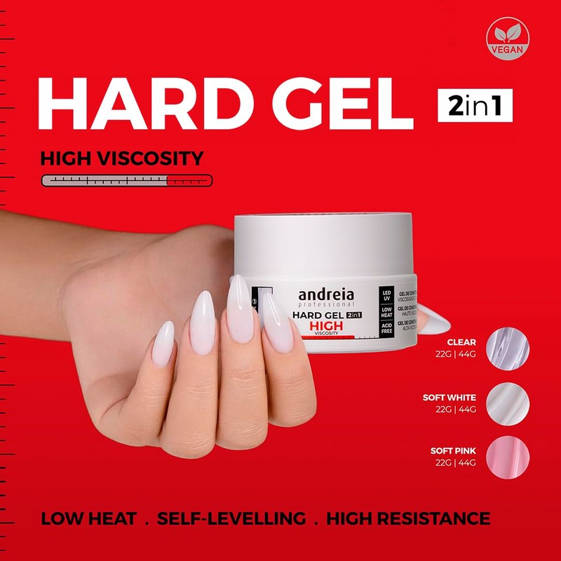 Andreia Professional Profection Hard Gel 2 in 1 TwoPhase Construction