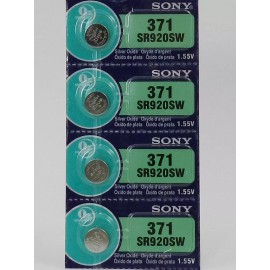 Sony  371   SR920SW Watch Battery  4Pc    (Exp. 10/2031)