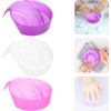 SHOWERORO 3 Cuencos para Remojar Uñas de Plástico 3piezas para