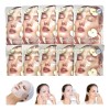 10 Pzs Mascarillas Facial Hidratantes Coreanas De Tela 30ml Mixta