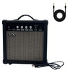 DJTXZ Electric Guitar Amplifier, 20W Practice Amp with EQ Controls,